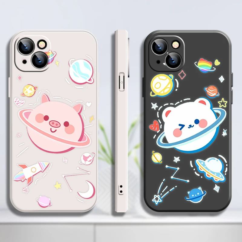 

Animal Planet Phone Case For iPhone 8 8p Case 6s 11 7 ProMax Xs 6 XR SE 13 2020 12 X 8 Mini Plus Max K17f Cute Protective Luxury