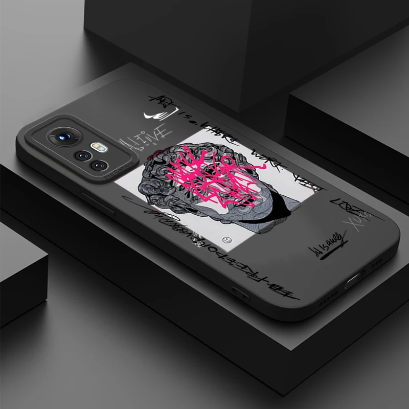 

Graffiti Great Art Aesthetic David Case For Xiaomi Poco F5 X5 X4 Pro 5G X3 F3 Mi 11 Lite 13 12T 12X 12S 11T Soft Silicone Cover