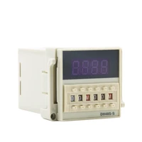 dh48s s 2z time relay 8 feet 380v36v 20 240v two sets delay contact digital display switch