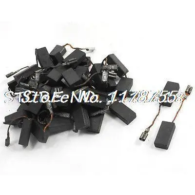 

40Pcs Carbon Brushes 15.6mm x 7.8mm x 5mm for Bocsh 6000 Angle Grinder