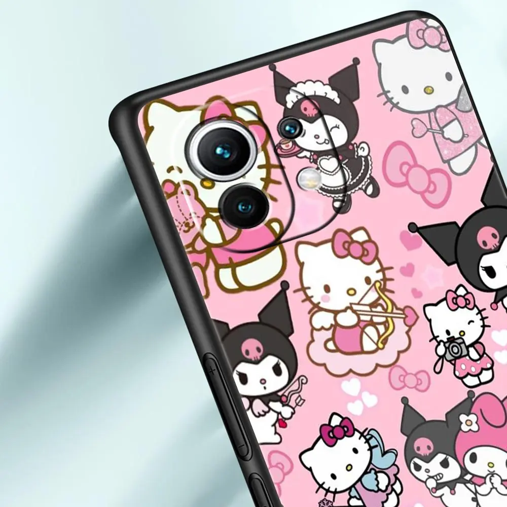 Чехол Kuromi для Xiaomi Mi Poco X3 NFC M4 M3 Pro F3 GT F1 11 Lite Note 10 11T 10T 9T мягкая задняя крышка телефона