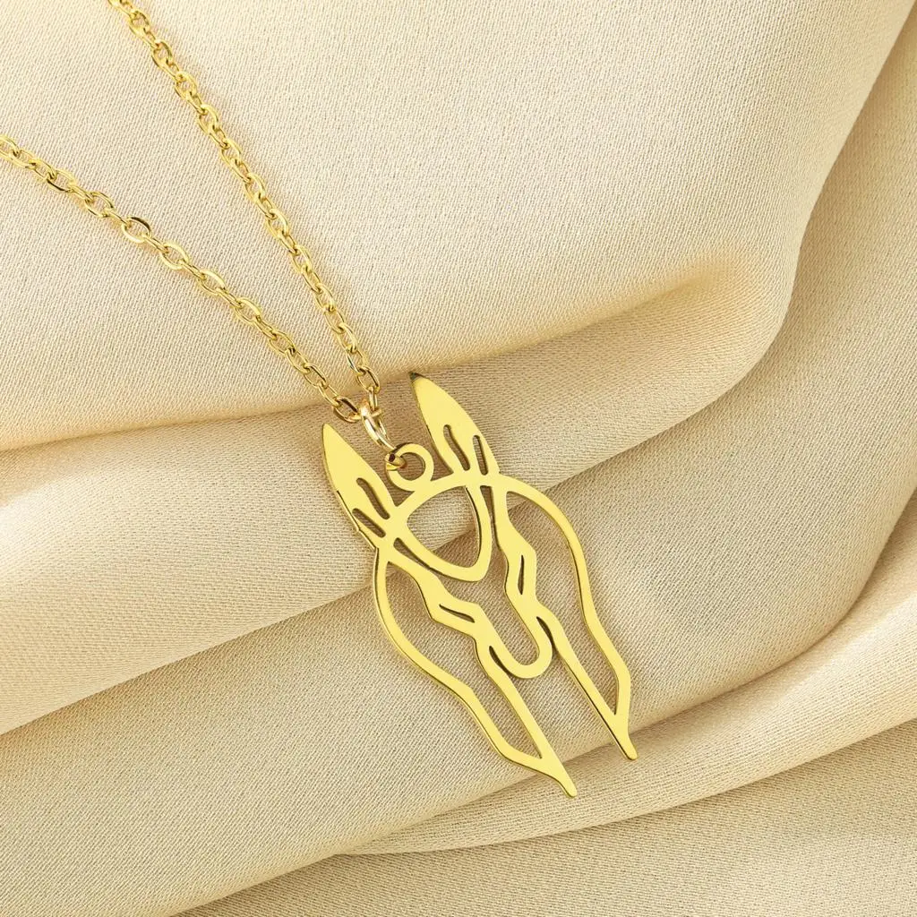 Ожерелье с подвеской знаки Зодиака из нержавеющей стали