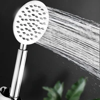 stainless steel shower head power high pressure hand rain water shower head rainfall hygienic alcachofa ducha home accessories