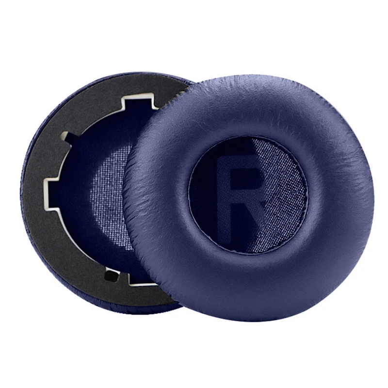 

Comfortable Leather Ear Pads Compatible with tune600 Earphone Ear Cushion with Plastic Buckle Headset Accessories