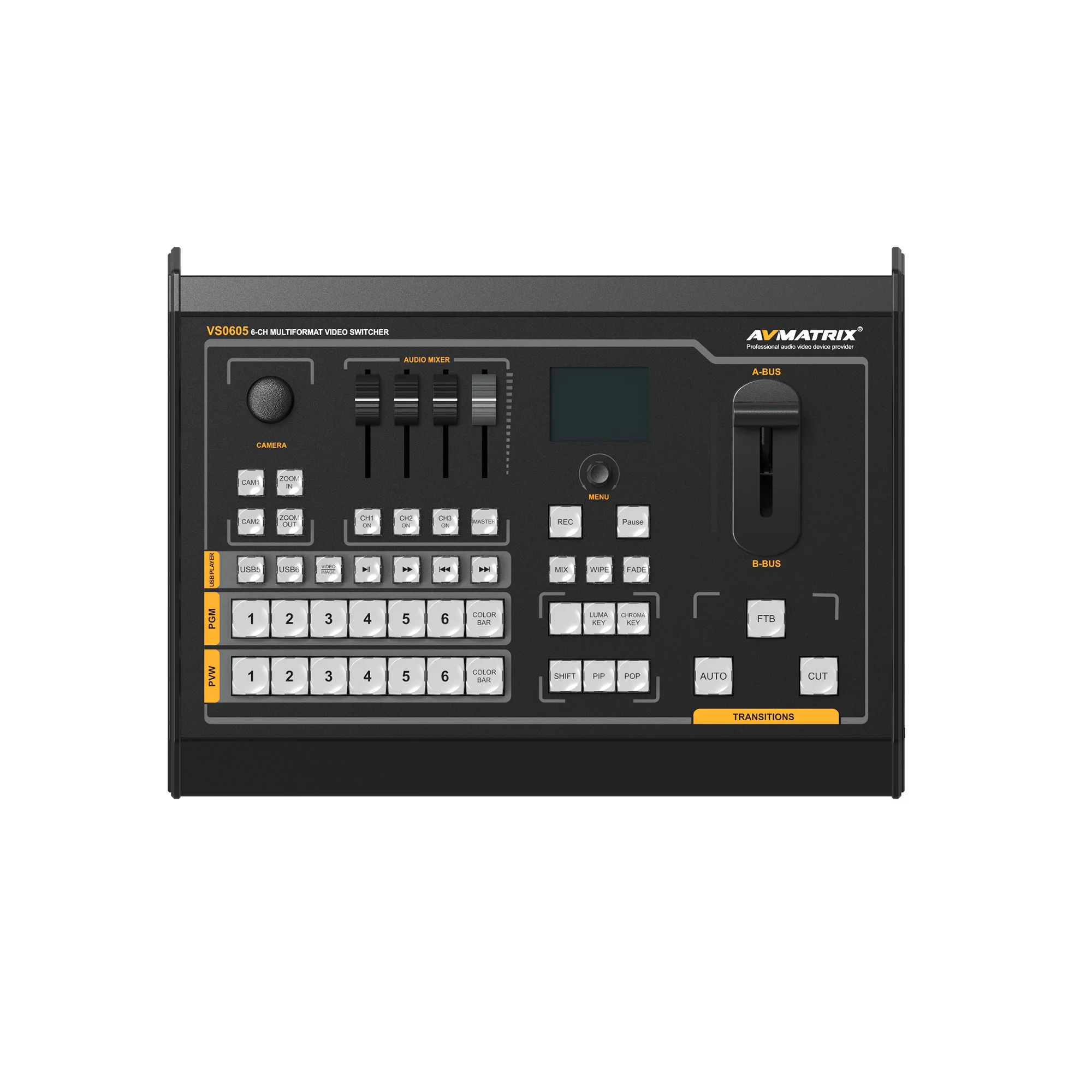 

6CH SDI/HDMI Multi-format Video Switcher