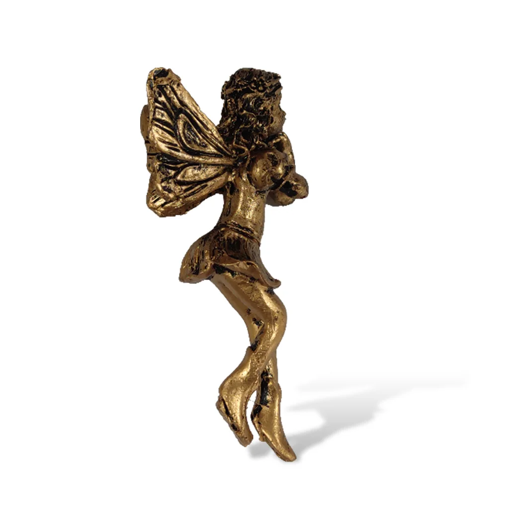 

Статуя из смолы, маленькая садовая Ландшафтная Скульптура, украшение на день рождения, двор, домашнее и офисное искусство, украшение на ново...