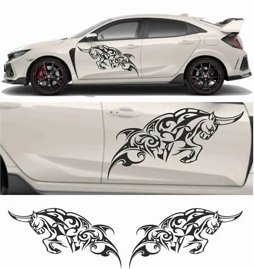 

Works with most car stickers Unicorn Graphics Auto Parts Side Graphics Packing Sticker Decals