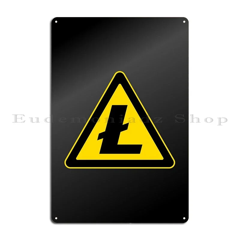 Зажиск криптовалюта металлическая доска Настенный декор создать гаражные