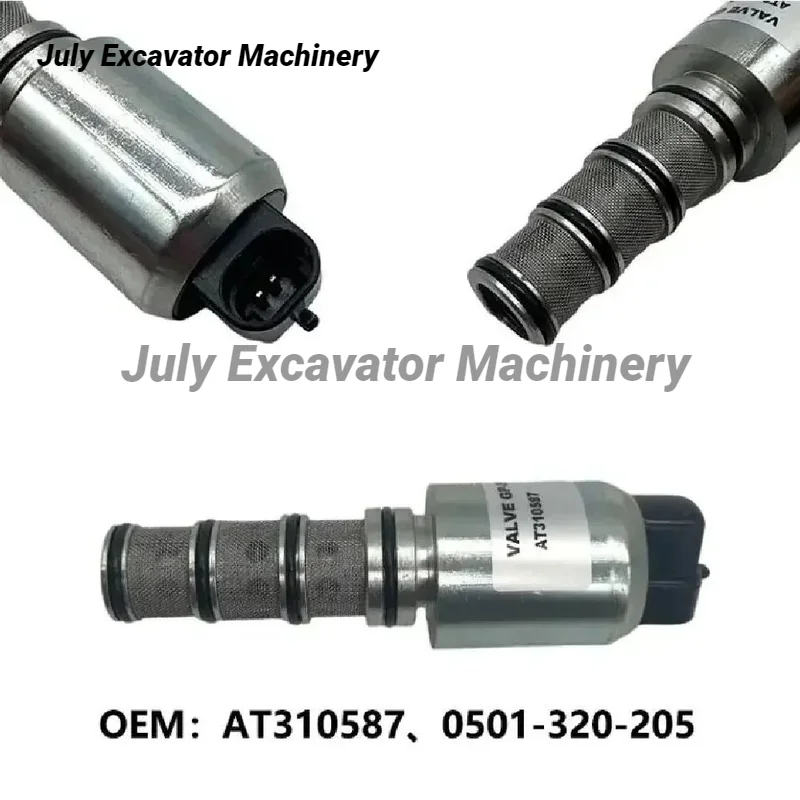 Для deere 325J 315SJ 410K 210K 410L 310L гидравлический электромагнитный клапан AT310586 AT310587