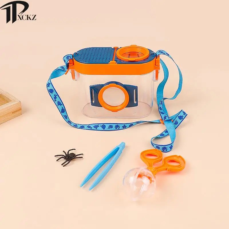 

Bug Viewer Insect Magnifier Observer Kit Box Kid Learning Development Toys Children's Insect Observation Box Magnifying Glass
