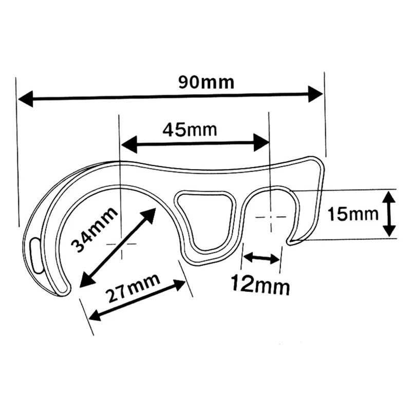 Универсальный велосипедный фонарь с тормозным крючком парковочный замок рампа