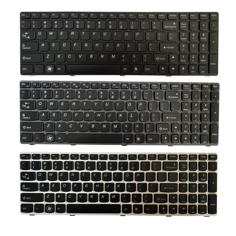 

Новая клавиатура для ноутбука LENOVO G580 Z580 Z580A G585 Z585 G590, Черная/белая/коричневая