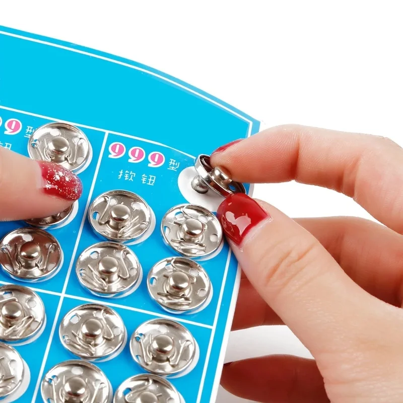 

Кнопки-застежки серебристые металлические кнопки нажимная кнопка покрытие круглая кнопка аксессуары для шитья одежды украшения для одежд...