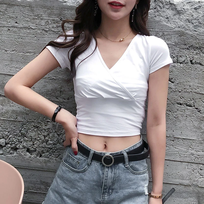 Женские летние футболки Zmtgl125 женские топы zometg с коротким рукавом