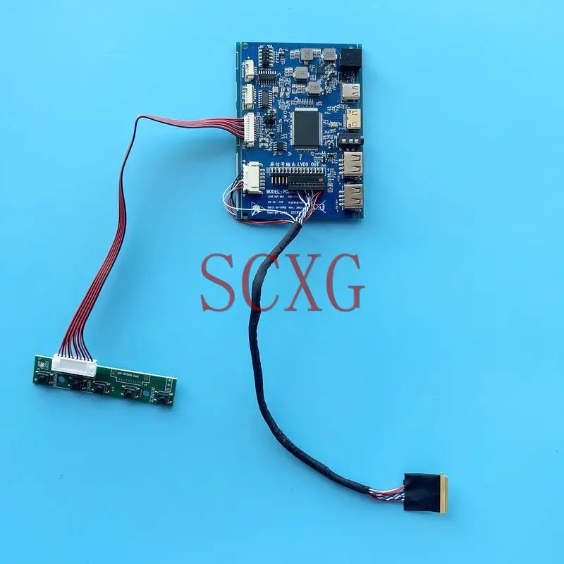 

Fit N173FGE TYPE-C 2-USB Mini HDMI-Compatible Kit DIY PCB 862 Driver Controller Board 40-Pin LVDS 17.3" Laptop Monitor 1600*900