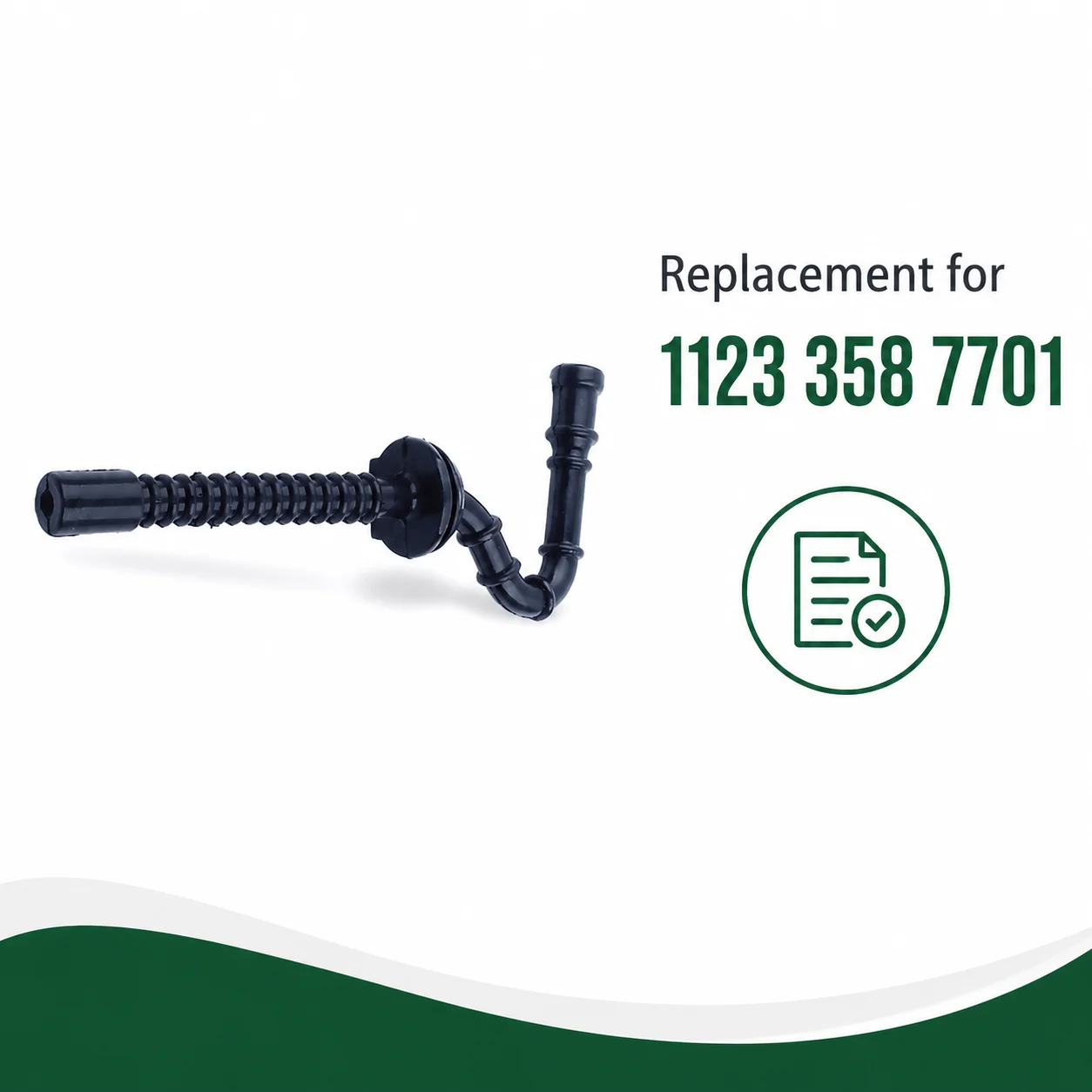 Фото Топливный шланг для бензопилы Stihl MS250 MS230 MS210 025 023 021, артикул 1123 358 7701, запчасти и аксессуары для пил №2