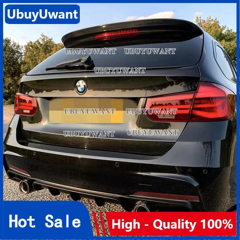 

For BMW F31 2013-2018 BMW 3 series Wagon 320i Touring Wholesale Carbon Fiber Rear Trunk Lid Car Spoiler Ducktail Lip Wings