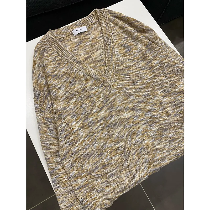 Orders Exported to Japan Tail Goods Western Sle Japan fashion Spring/Summer Women clothes Knitted Slimming Loose Plus size ...