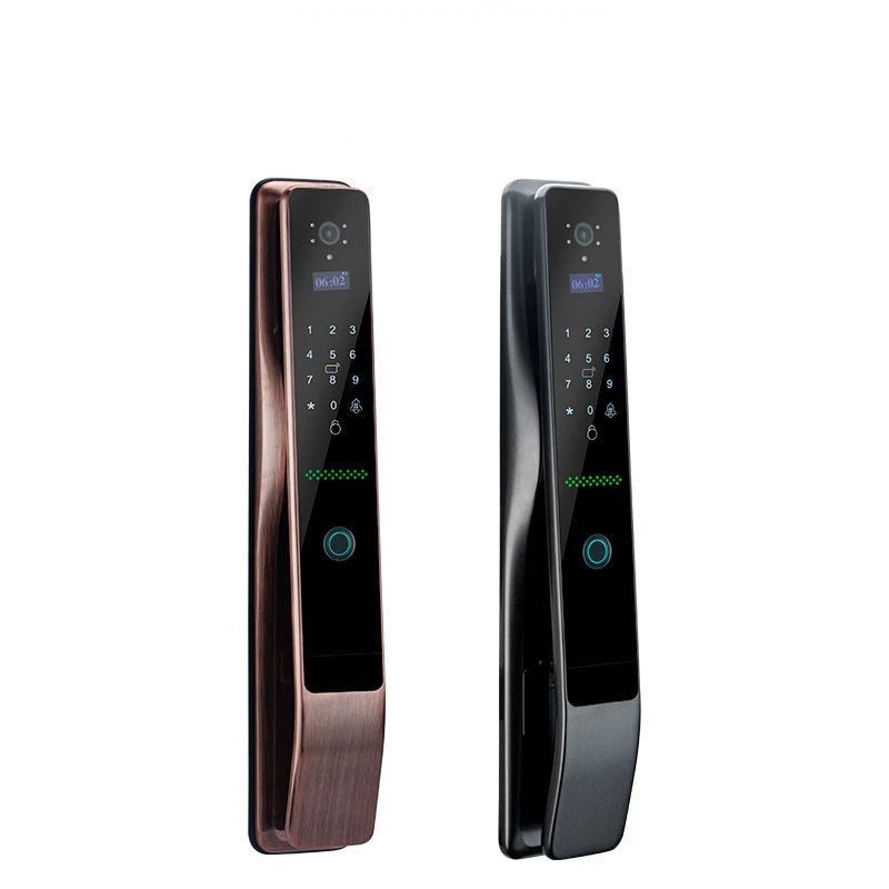 

Fully Automatic Wifi APP Remote Control Door Lock Camera Fingerprint Password Usmart Go CN Origin None porta oggetti