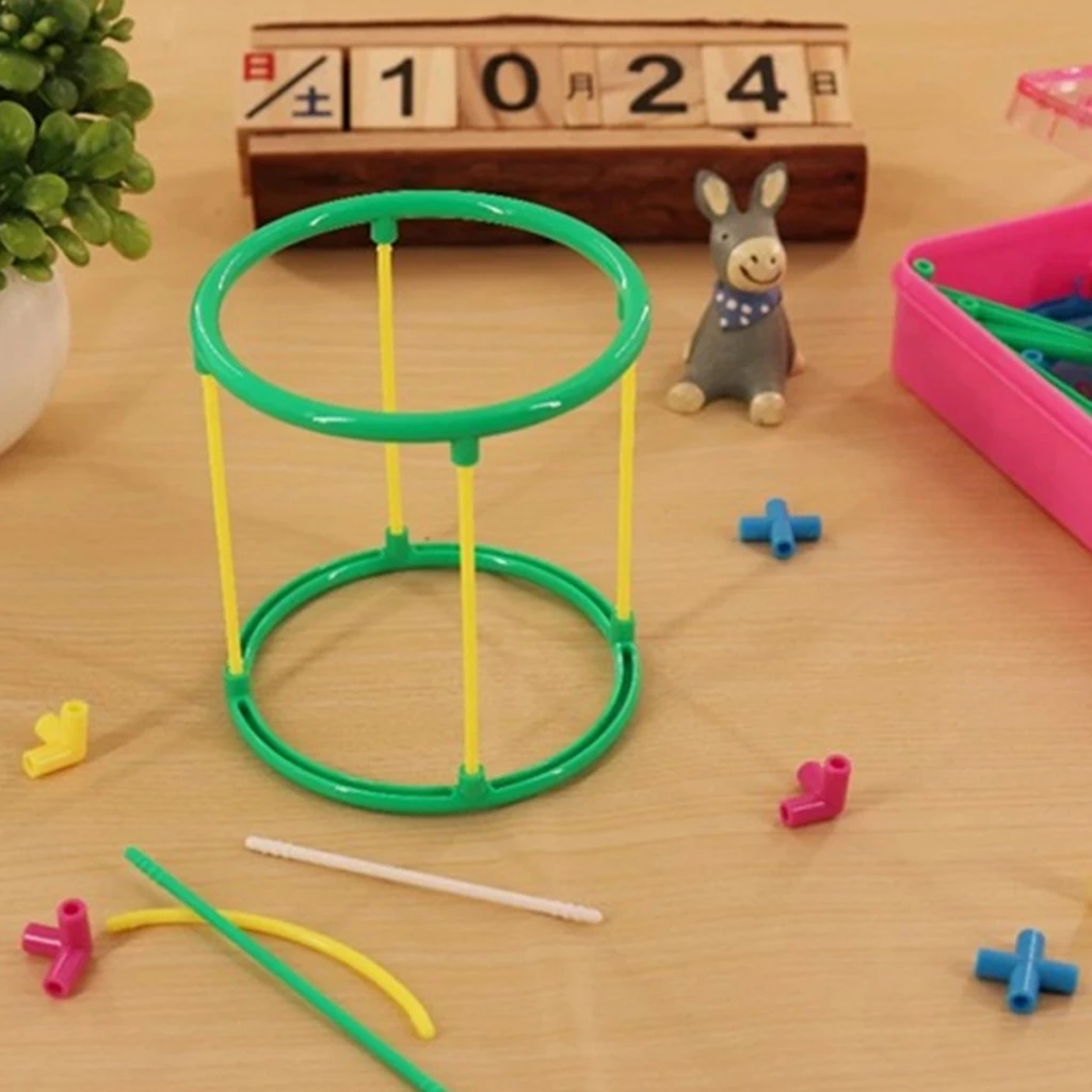 Коробка из 3D геометрической модели DIY детская математическая развивающая