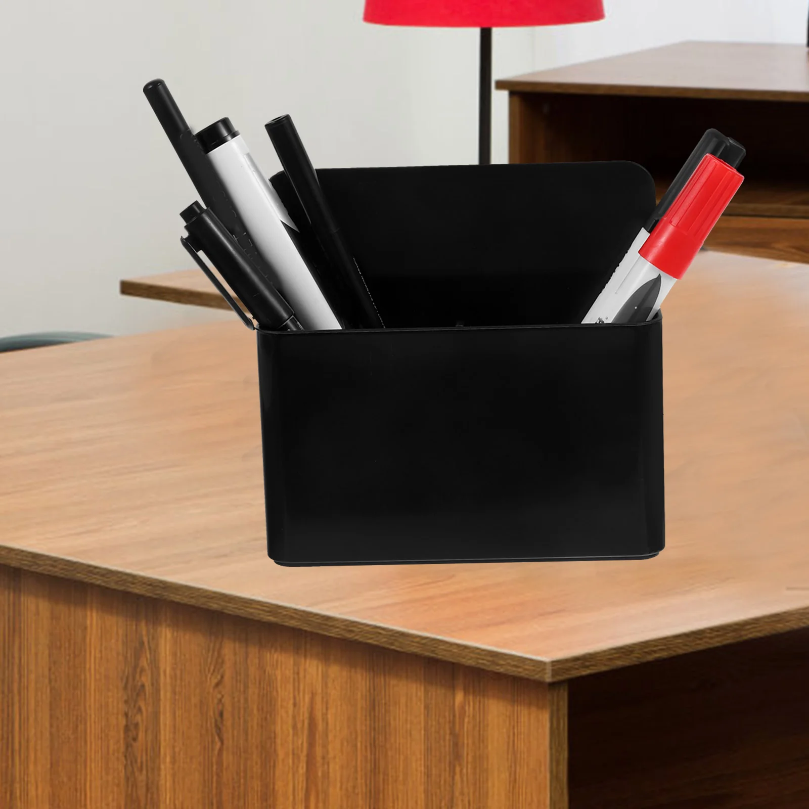 

2 Pcs Whiteboard Magnetic Case Marker Holders Abs Storage Accessories Supplies