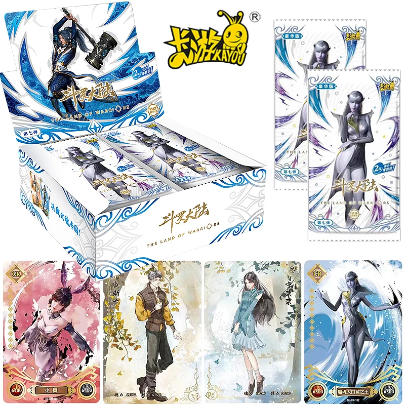 

KAYOU Soul Land Cards настоящий Deluxe Edition аниме Doula Continental Card Box редкий CR SP Game Коллекционная карта детские игрушки подарок