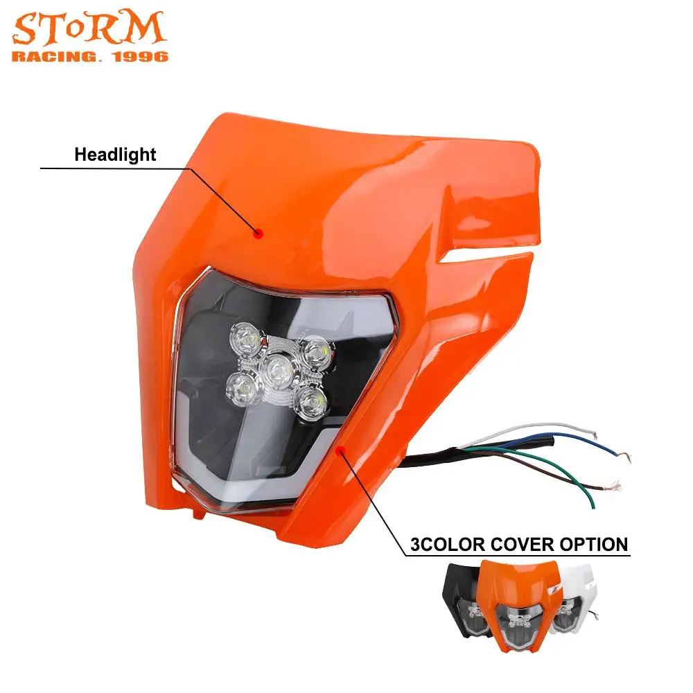 Светодиодный ЛОБНЫЙ фонарь для мотоцикла KTM SX XC SXF EXCF XCW XCF 50 65 85 125 150 250 |