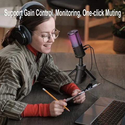 Comica EJoy Uni S RGB кардиоидный USB-микрофон