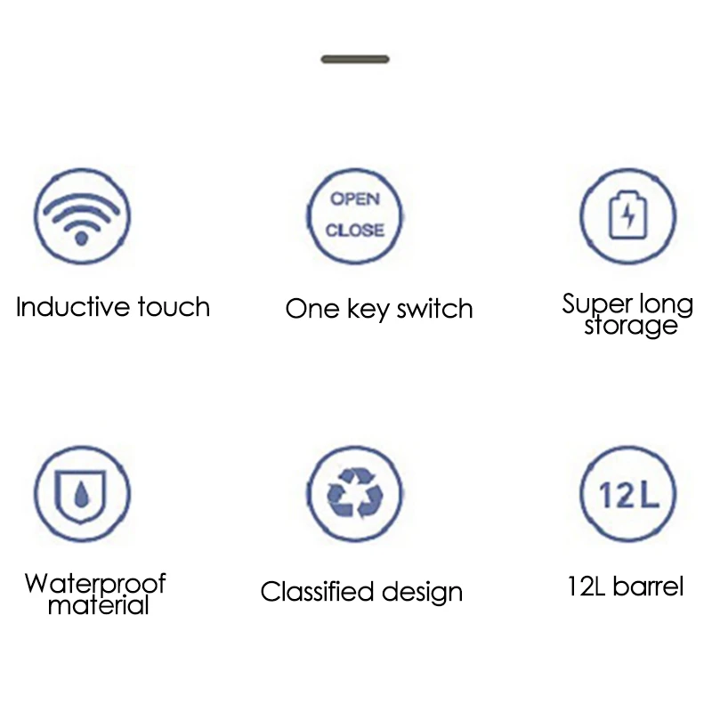Умная мусорная корзина с автоматическим датчиком умный датчик электрическая