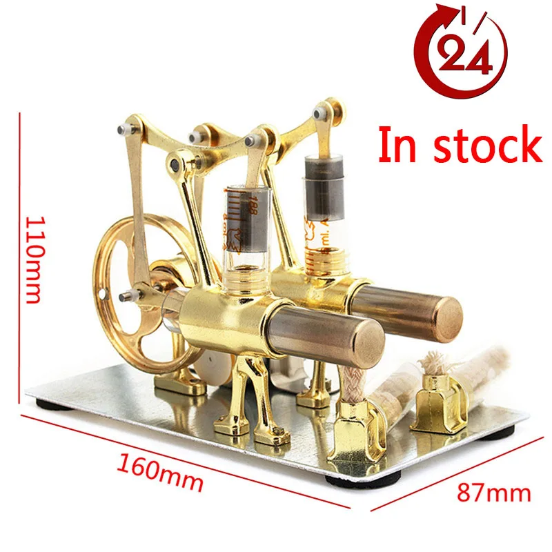 Stirling Engine Balance Miniature Model Steam Power Technolo