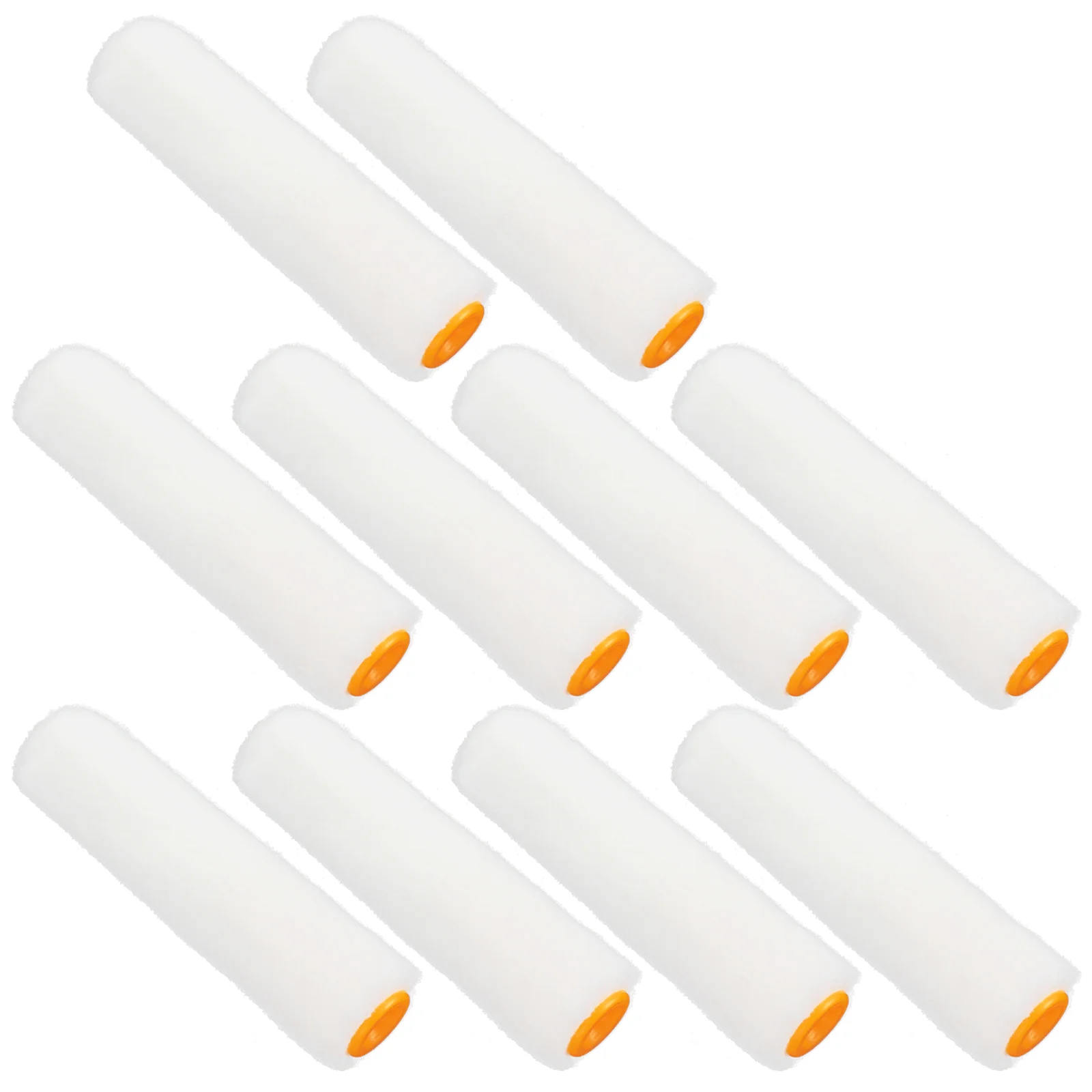 

10 Pcs Mini Set Roller Brush Kit Kids Covers Fiber Replacement Naps Rollers Child Refills