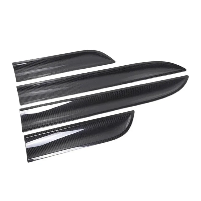 Для Porsche Macan 2014+ углеродное волокно накладка на дверную панель автомобиля боковая