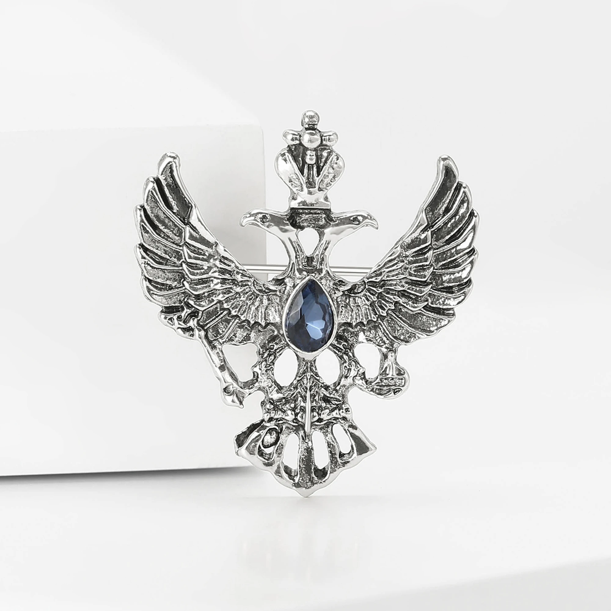 Броши с двуглавым орлом из цинкового сплава