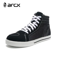 arcx motorcycle boots ankle protection casual shoes motocross riding boots night reflective motorbike riding wear racing shoes