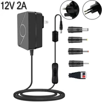 12v adapter for led stripcctv camerashome security cameraarduino projectbt speakersgpsroutercd playerexternal hard drive