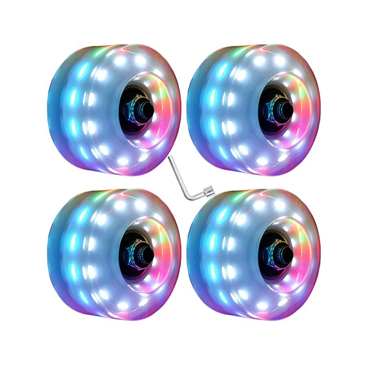 4 шт. 32x58 мм 78A фотоизлучающий ролик шкив с подшипниками аксессуары для скейтборда