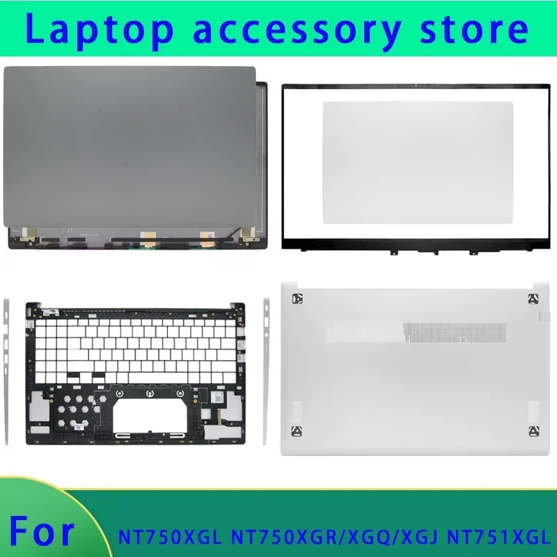 Фото Подходит для NP750XGJ, NT751XGL, NT750XGL, NT750XGR/XGQ/XGJ, ноутбуков, ЖК-экранов, верхних крышек, передних панелей, подставок для рук, нижних корпусов. №1