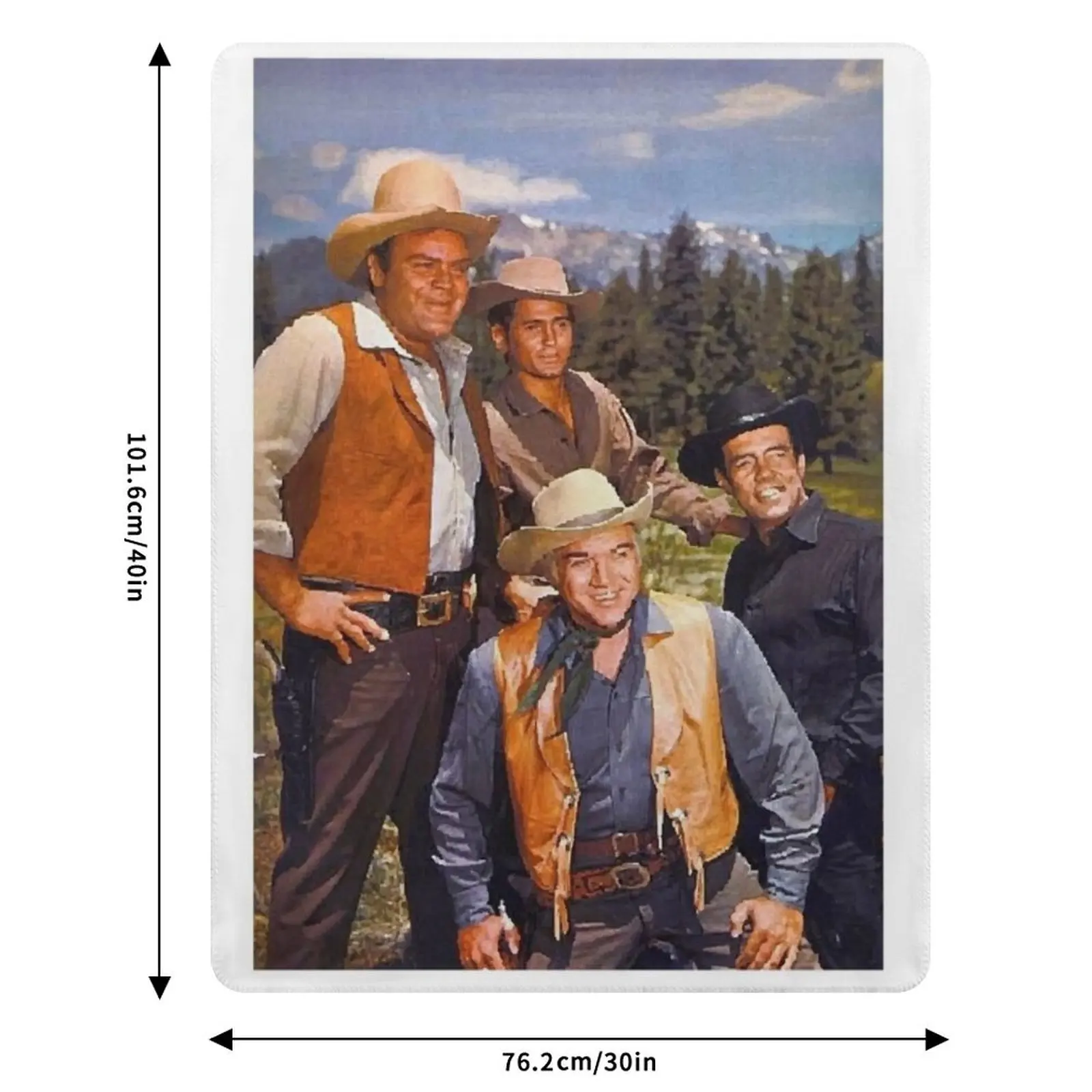 Плед Bonanza Family, аниме-плед для дивана, детский, термальный, самый мягкий, для косплея, аниме-пледы. (art.: 3920dd0acce2b) - 3920dd0acce2b
