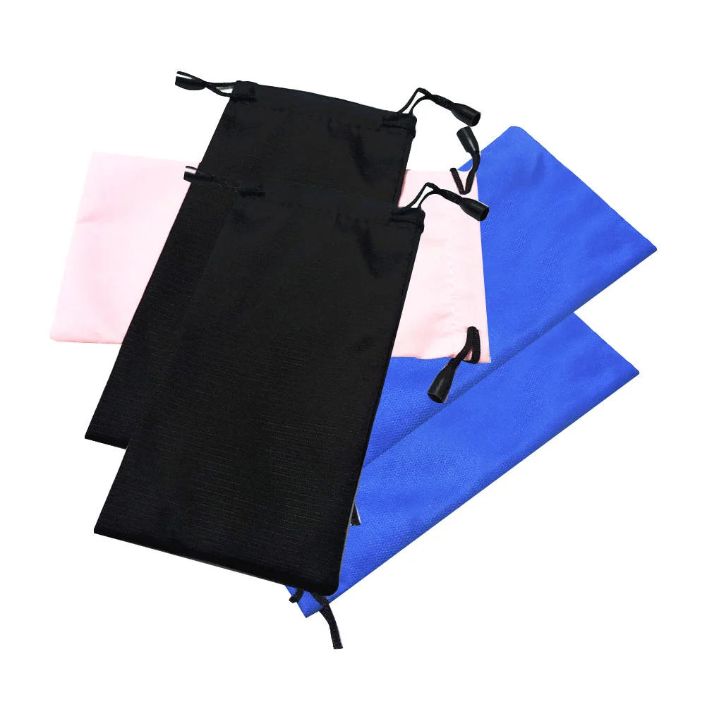 

5Pcs Waterproof Dustproof Eyeglasses Pouch Eyewear Accessories Cloth Glasses Bag Sunglasses Bag Lenses &