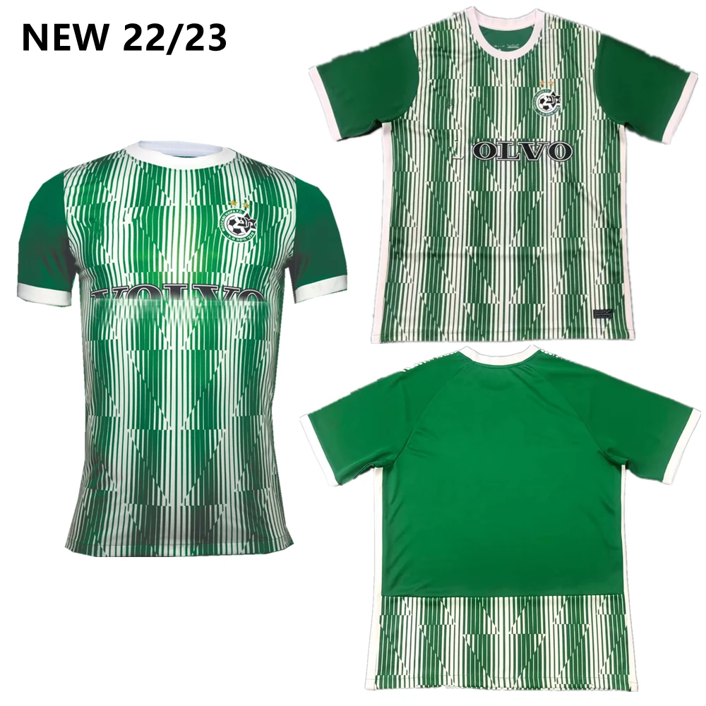 

22/23 Haifa Maccabi настроить детей + мужчин Джерси ATZILI CHERY Мужская футболка