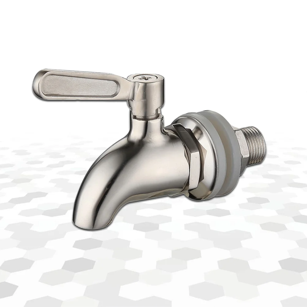 

1PC 16mm 304 Stainless Steel Wine Jars Tap Anti-rust Beer Water Taps Drink Fruit Boiling Water