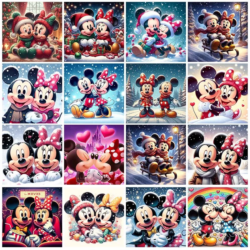 Набор Алмазной Живописи Диснея Мультяшная Вышивка Мозаика Сделай Сам Украшение