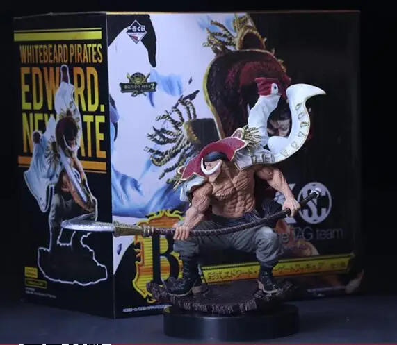 

One Piece Anime Action Figure WHITEBEARD Pirates Edward Newgate PVC SCultures the TAG Team Collectible Model Toys Figures