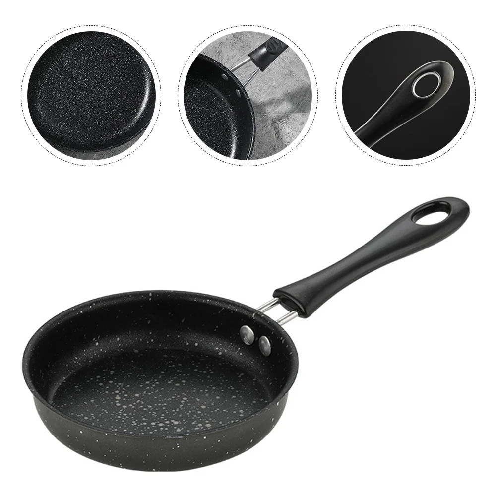 

Pan Frying Mini Skillet Eggomelette Nonstick Pans Pot Non Iron Cooking Stick Fry Pancake Omelet Cast Saucepanquart One Sauce