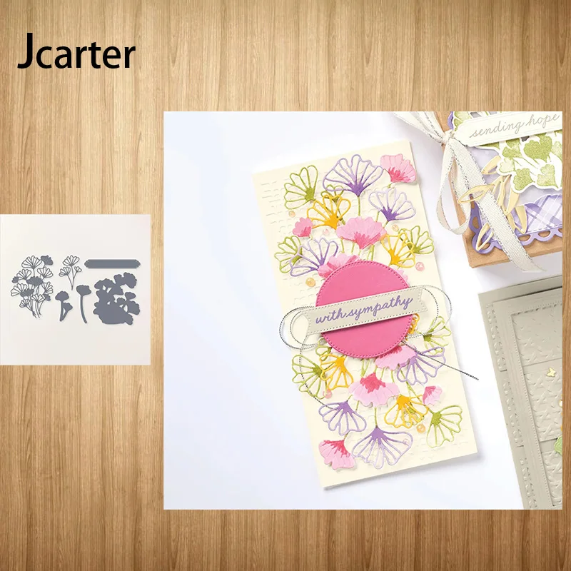 

2023 New Fan Flowers Metal Cutting Dies Craft Handmade Tools Knife Mould Blade Punch Stencils for Scrapbooking Model Decoration