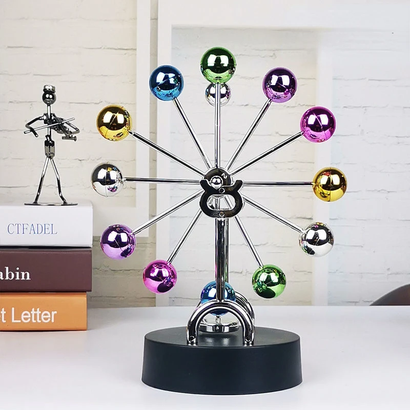 Living Room Decorations Perpetual Motion Instrument Newton Swing Ball Desk Crafts Office Desktop Wine Cabinet TV |