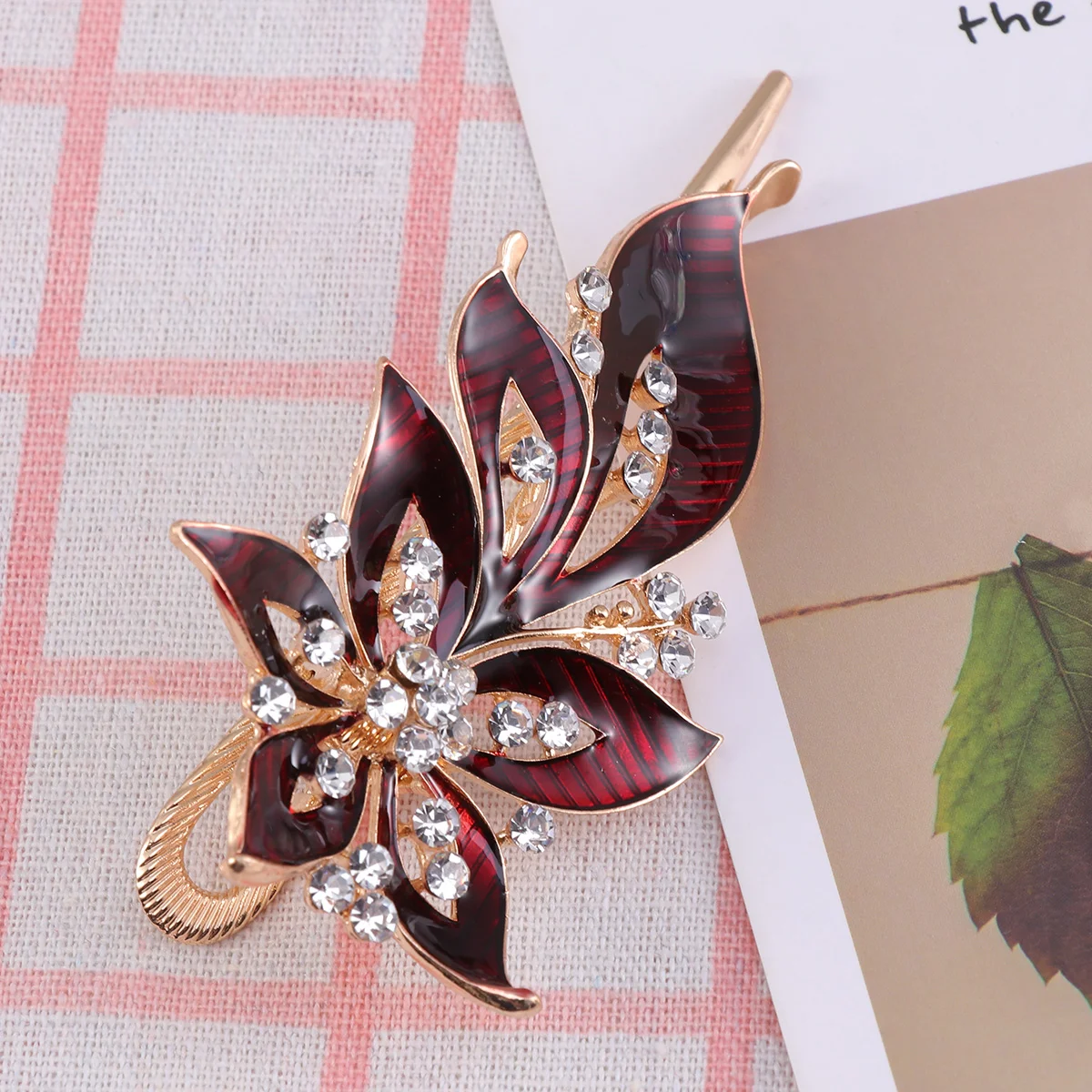 

Hair Clips Hairpin Duckbill Vintage Alligator Rhinestone Curl Crocodile Sectioning Flat Metal Hairpins Clip Accessoriesfor