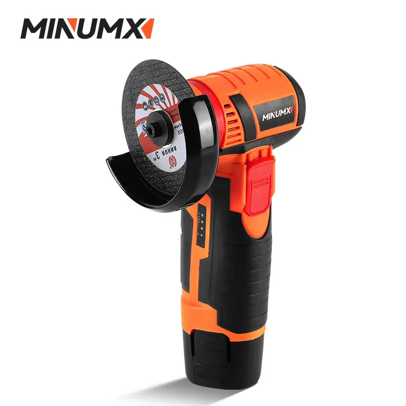 MINUMX 12V Brushless Angle Grinder 19500RPM Mini Cordless Polishing Grinding Diamond Machine Electric Power Tools For Home 1
