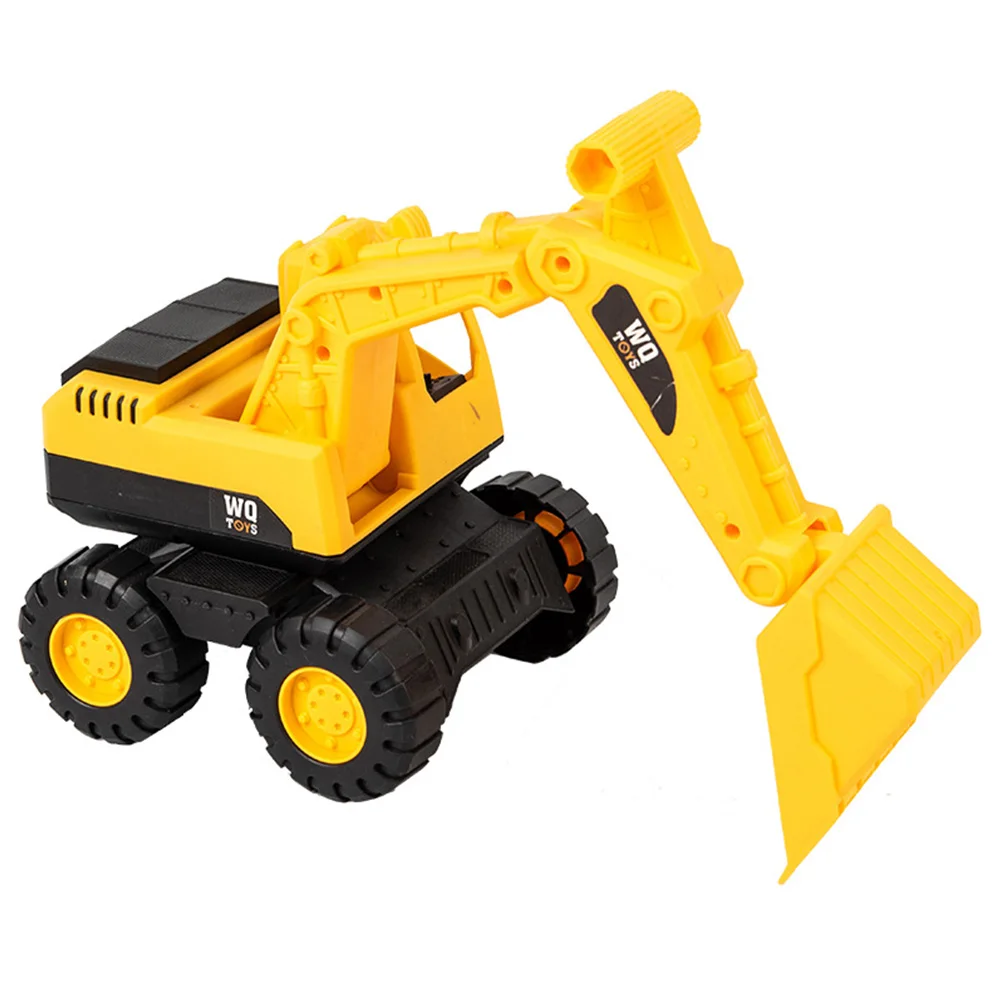 

ABS Plastic Shock Proof Construction Fleet Excavator Imitation Dump Truck Toy Portable Engineering Hand Eye Coordination Vehicle