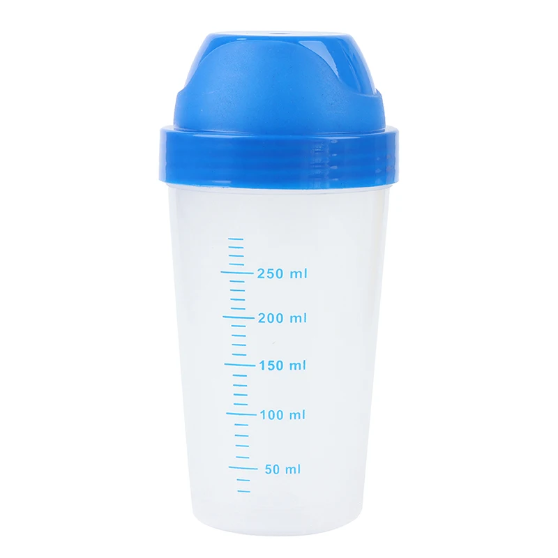 

1pc 300ml Transparent Shaker Bottle Creative Milkshake Protein Powder Mixing Bottle Shake Cup Practical Water Bottle Drinkware